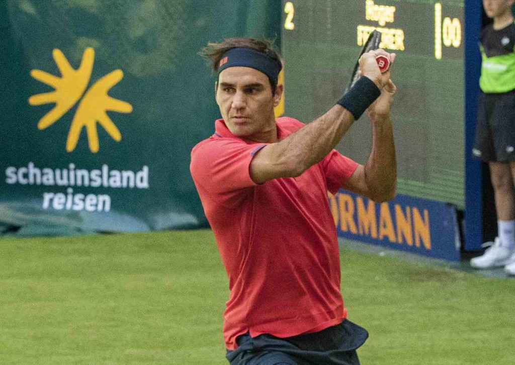 Favorit Federer steht Auger-Aliassime zum ersten Mal gegenüber © IMAGO / Beautiful Sports, 14.06.2021 Auger-Aliassime Federer Tipp