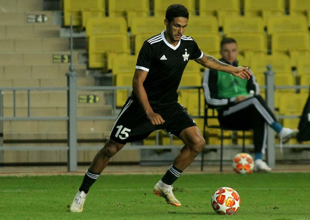 Sheriff Tiraspol (im Bild: Cristian) will gegen KF Teuta das vorzeitige CL-Aus verhindern. © IMAGO / Aleksandar Djorovic, 24.09.2020 Teuta Sheriff Tiraspol