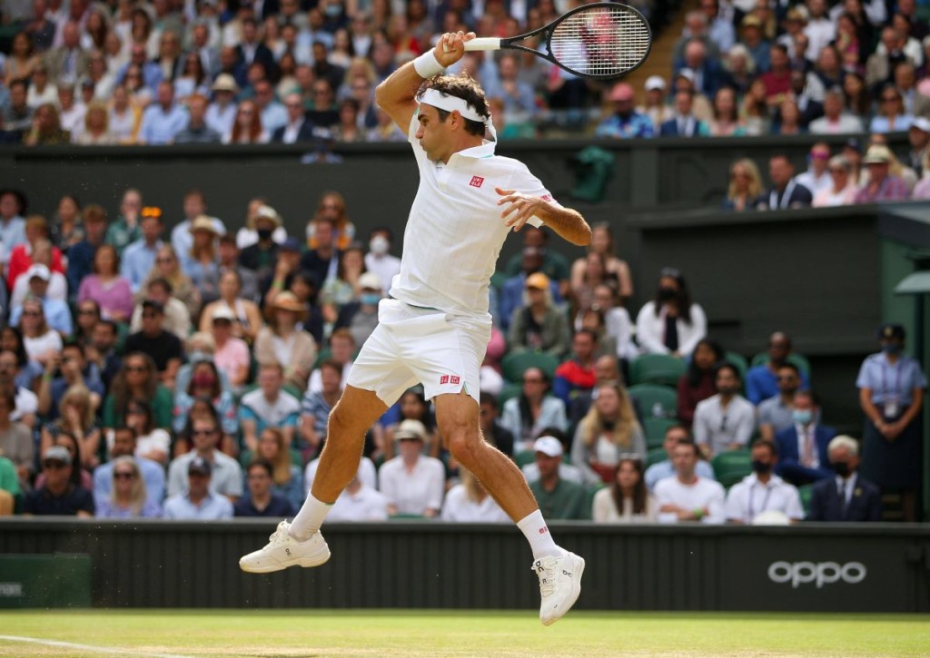 Lockerer Achtelfinalsieg in Wimbledon für Federer gegen Sonego?