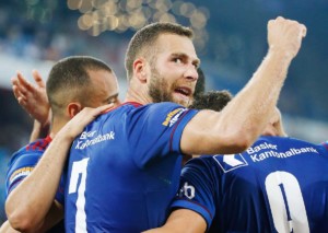 Setzt sich der FC Basel mit Kasami gegen Hammarby durch? © IMAGO / Geisser, 12.08.2021 Hammarby FC Basel Tipp