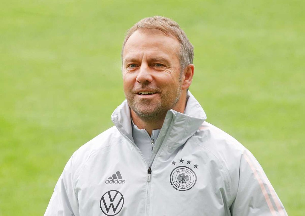 Überzeugt Flick bei seinem Bundestrainer-Debüt in der WM-Quali? © IMAGO / Pressefoto Baumann, 31.08.2021 WM-Quali Prognosen Podcast