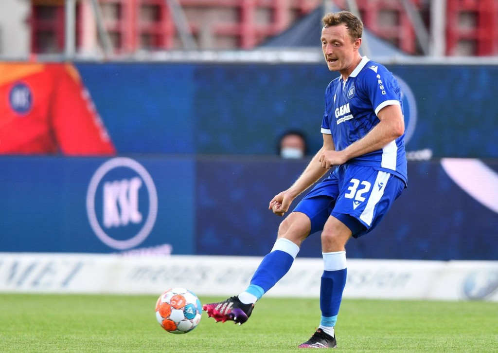 Wird Karlsruhe (hier im Bild: Robin Bormuth) der Favoritenrolle in Lotte gerecht?