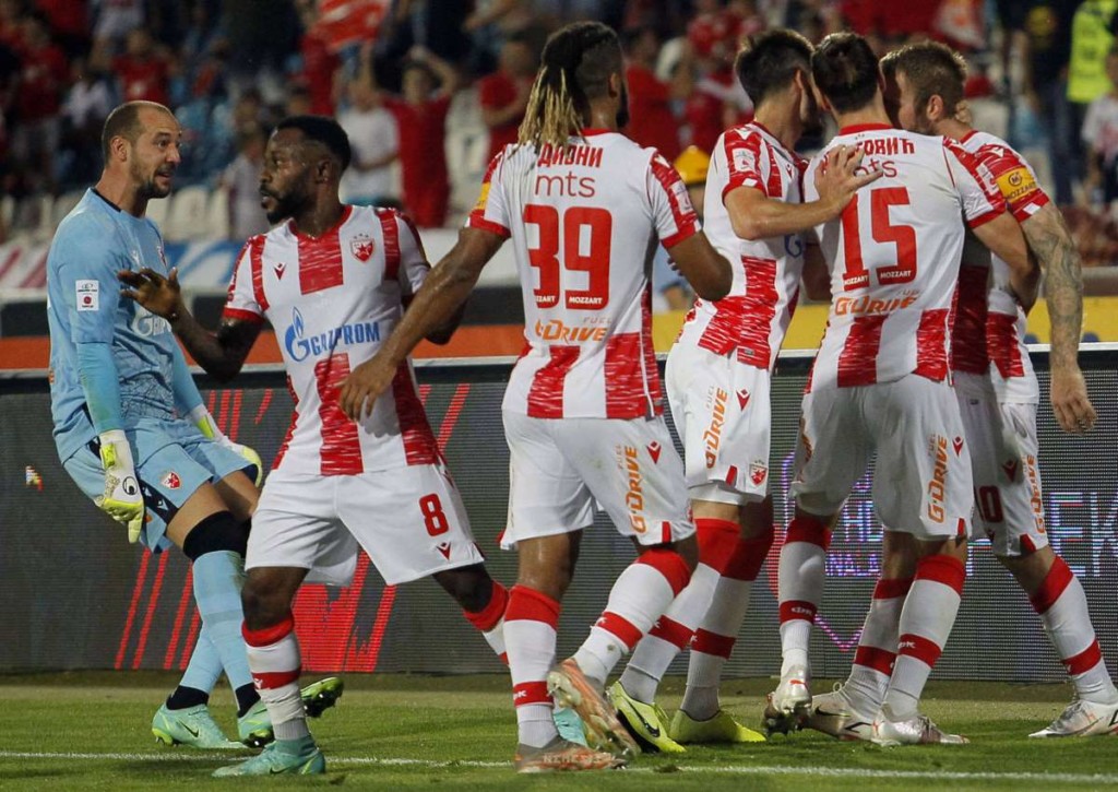 Landet Roter Stern Belgrad gegen den FC Sheriff im Hinspiel einen hohen Erfolg?