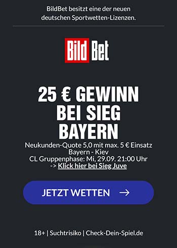 BildBet Quotenboost