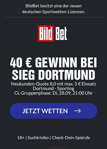 BildBet Quotenboost