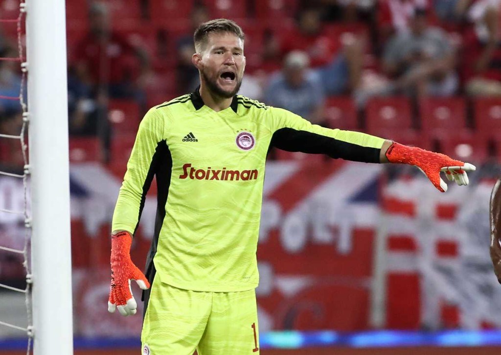 Hält Vaclik gegen Antwerpen den Kasten sauber? © IMAGO / ANE Edition, 19.08.2021 Olympiakos Piräus Antwerpen Tipp