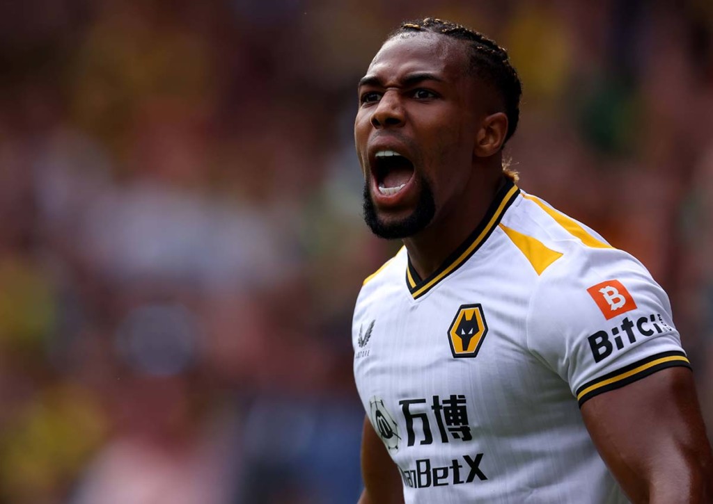 Adama Traore visiert mit Wolverhampton gegen Brentford einen Sieg an. © IMAGO / Action Plus, 18.09.2021 Wolverhampton Brentford Tipp