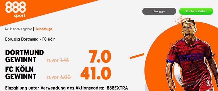 888Sport Neukunden-Angebot