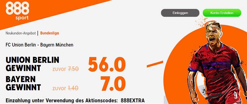 888Sport Neukunden-Angebot
