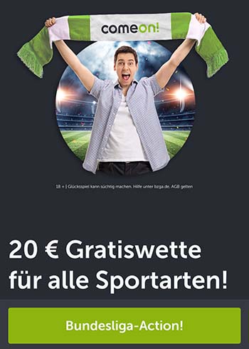 ComeOn Gratiswette