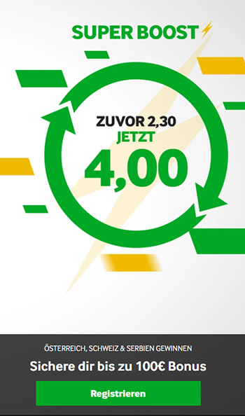 Betway Super Boost AT