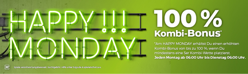 Happybet Kombiwette pushen