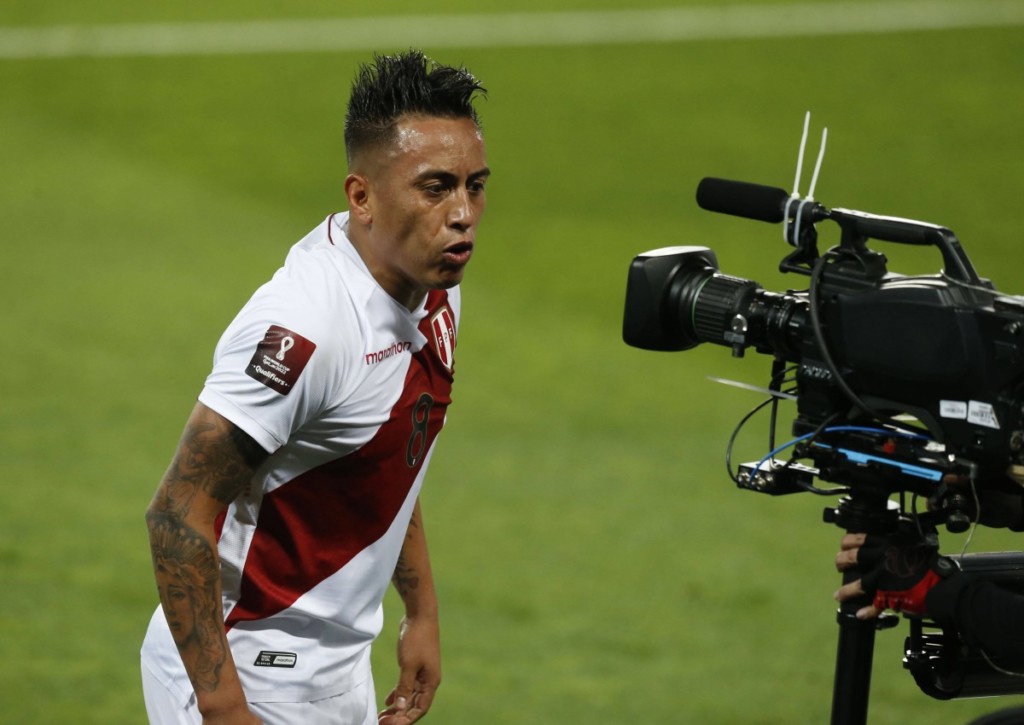 Trifft Cristian Cueva für Peru auch gegen Bolivien?