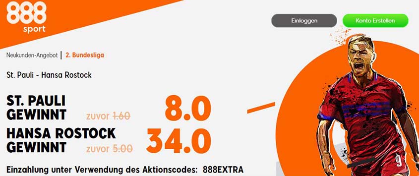 888Sport Neukunden-Angebot