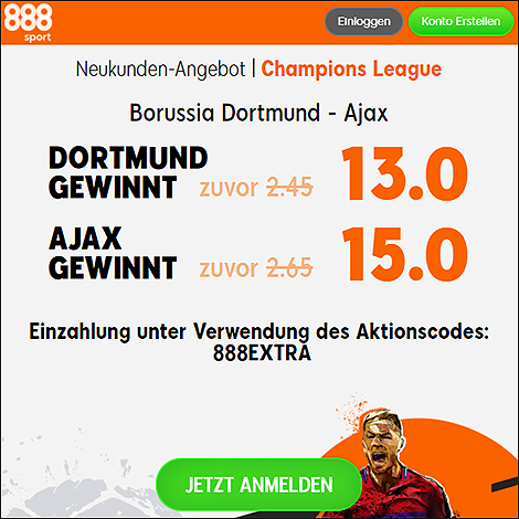 888sport CL Quotenboost
