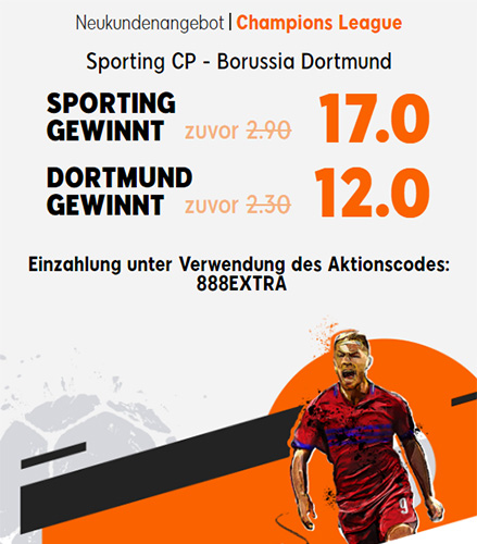 888sport CL Quotenboost