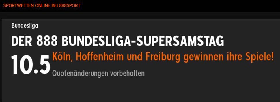 888Sport Quoten Boost