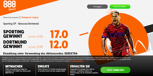 Champions League wetten Angebote