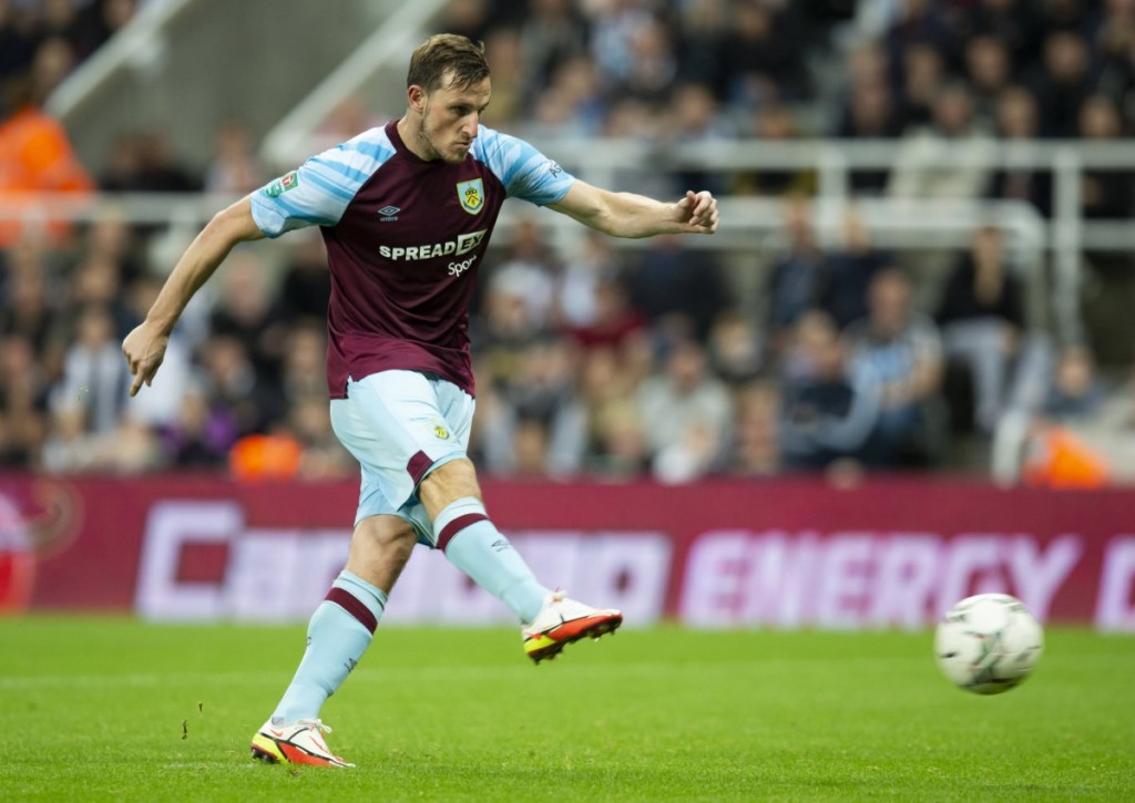 Trifft Chris Wood für Burnley mal wieder gegen Lieblingsgegner Wolverhampton? © IMAGO / Colorsport, 25.08.2021 Trifft Chris Wood für Burnley mal wieder gegen Lieblingsgegner Wolverhampton?