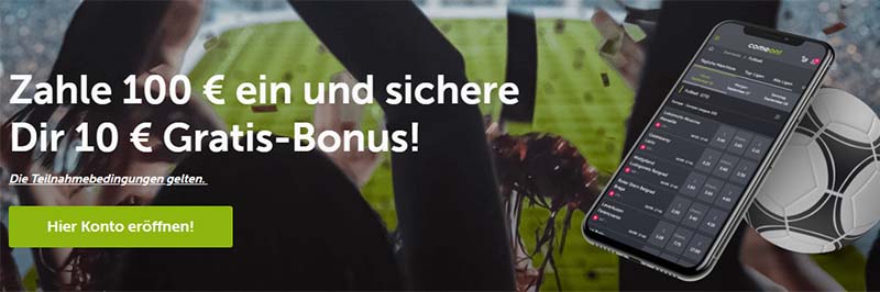 ComeOn Neukunden-Bonus