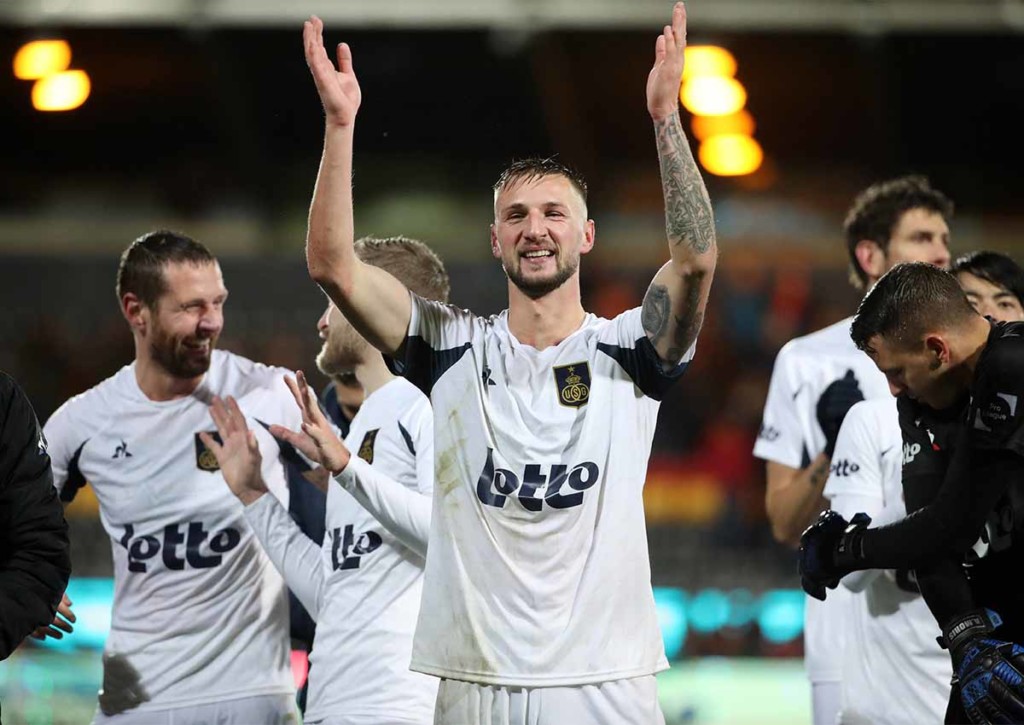 Setzt Royale Union (im Bild: Siebe Van Der Heyden) seinen Erfolgslauf weiter fort? © IMAGO / Pro Shots, 21.11.2021 Royale Union Leuven Tipp