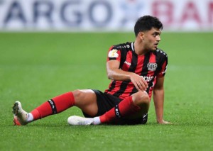Bezwingen Leverkusen und Amiri Betis Sevilla? © IMAGO / Revierfoto, 27.10.2021 Leverkusen Betis Sevilla Tipp