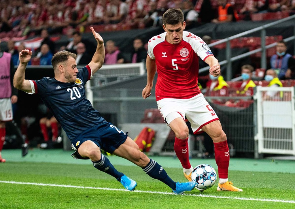 Dänemark hat das WM-Ticket bereits fixiert. Schottland tritt hingegen im Playoff an. © IMAGO / Gonzales Photo, 01.09.2021 Schottland Dänemark Tipp