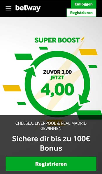 Betway Super Boost
