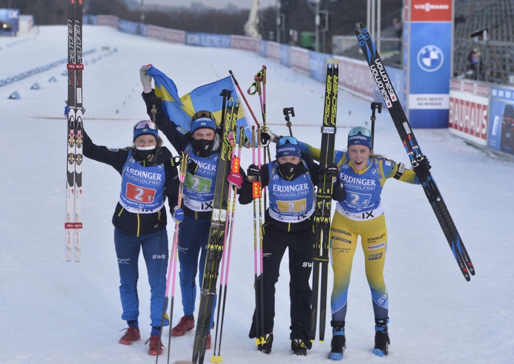 Feiert die schwedische Damen-Staffel einen Heimsieg beim Biathlon Weltcup in Östersund? © IMAGO / CTK Photo, 04.03.2021 Feiert die schwedische Damen-Staffel einen Heimsieg beim Biathlon Weltcup in Östersund?