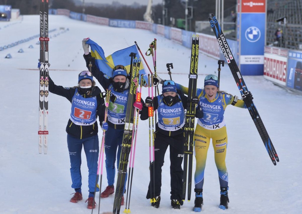 Feiert die schwedische Damen-Staffel einen Heimsieg beim Biathlon Weltcup in Östersund?