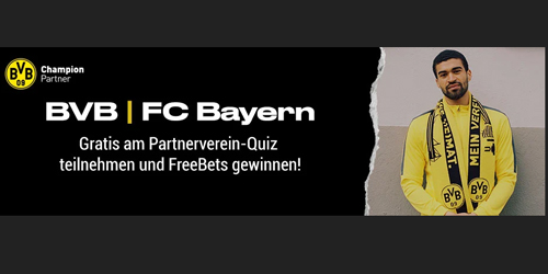 Dortmund - Bayern Quoten & Bonus Angebote