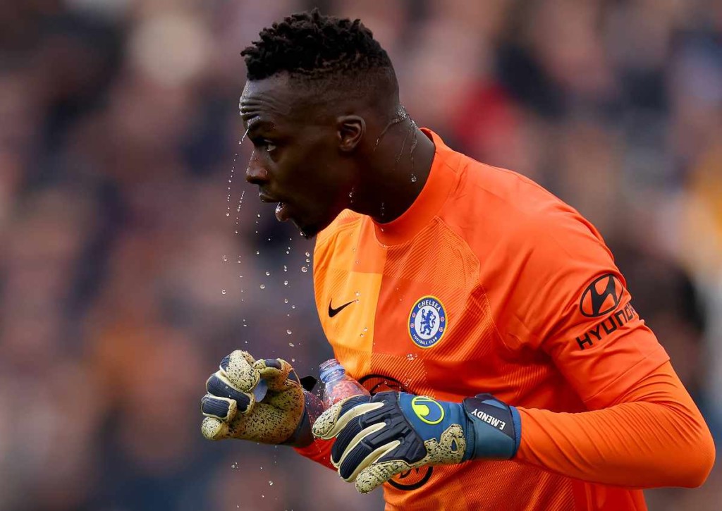 Muss Chelsea-Keeper Mendy gegen Leeds hinter sich greifen? © IMAGO / Picture Point LE, 07.12.2021 Chelsea Leeds Tipp