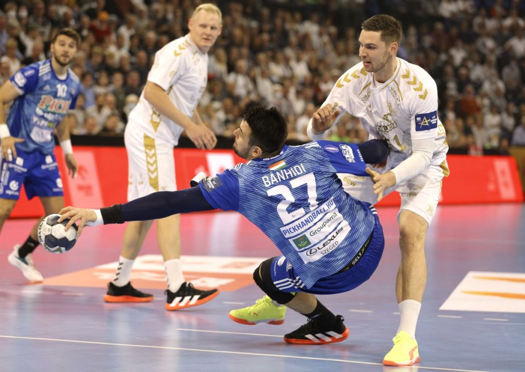 Verteidigt der THW Kiel bei Pick Szeged Platz 2 in der Gruppe? © IMAGO / Claus Bergmann, 20.10.2021 Verteidigt der THW Kiel bei Pick Szeged Platz 2 in der Gruppe?
