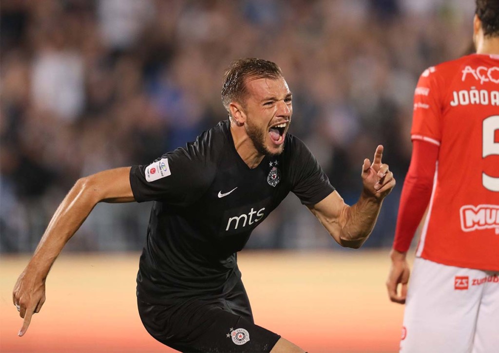 Sichert sich ParitzanSichert sich Paritzan (im Bild: Siniša Saničanin) gegen Anorthosis Famagusta den Verbleib in der Conference League? © IMAGO / Camera 4/International, 26.08.2021(im Bild: Siniša Saničanin) gegen Anorthosis Famagusta den Verbleib in der Conference League? © IMAGO / Camera 4/International, 26.08.2021 Partizan Belgrad Anorthosis Famagusta Tipp