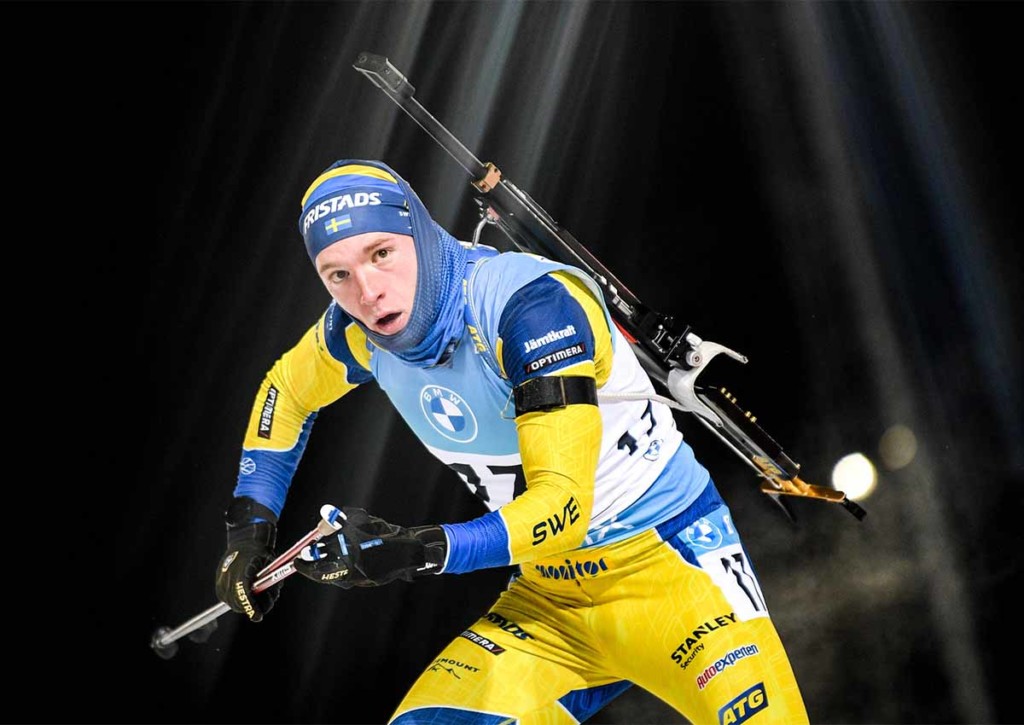 Legt Sebastian Samuelsson im Sprint gleich den nächsten Sieg nach? © IMAGO / SNA, 27.11.2021 Biathlon Östersund Sprint Herren Tipp 02.12.2021, Favoriten & Wettquoten