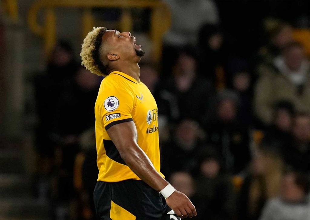 Kann Wolverhampton (im Bild: Adama Traore) in Brighton seine Torlos-Serie beenden? © IMAGO / Sportimage, 01.12.2021 Brighton Wolverhampton Tipp