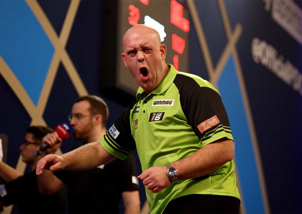 Michael van Gerwen Chris Dobey Tipp