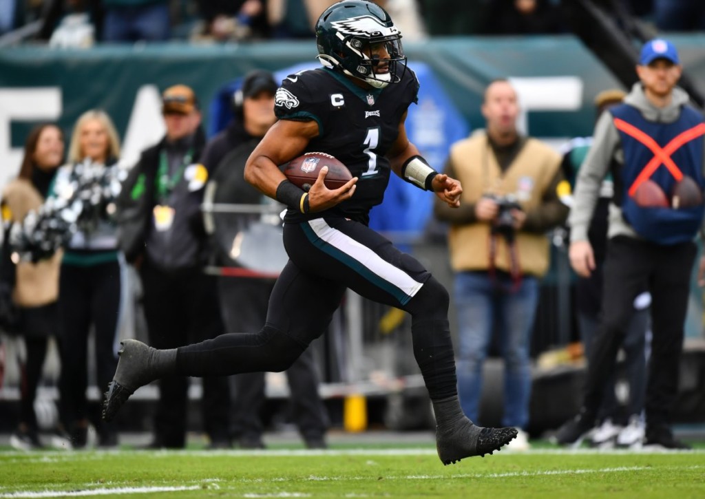 Feiern die Eagles mit Jalen Hurts gegen die Jets einen hohen Sieg?