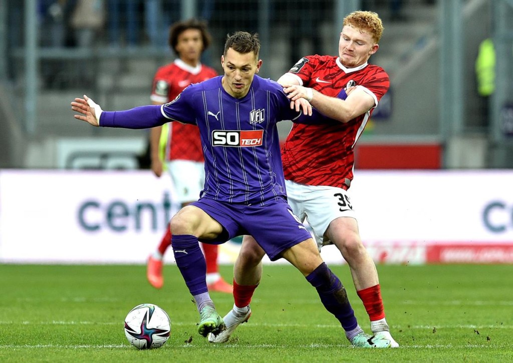 Kann sich Osnabrück (im Bild: Sven Köhler) gegen Außenseiter Havelse behaupten?