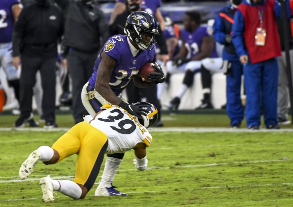 Dominiert das Laufspiel der Ravens auch gegen die Steelers?