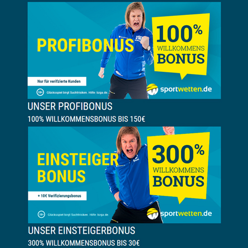 Sportwetten.de Gutschein für Neukunden