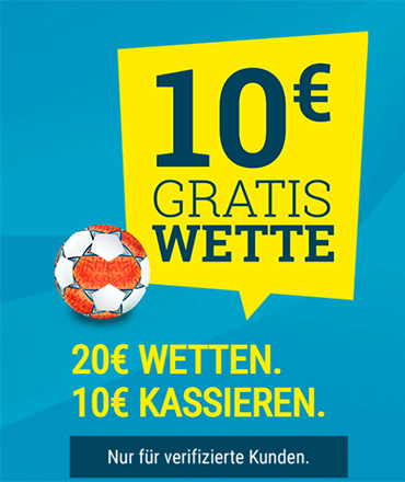 Sportwetten.de 10€ Gratiswette