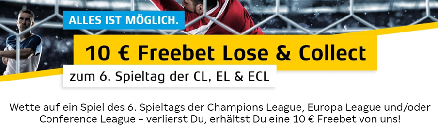 XTip Lose & Collect Freebet