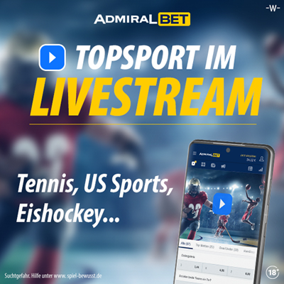 ADMIRALBET Sport Livestreams