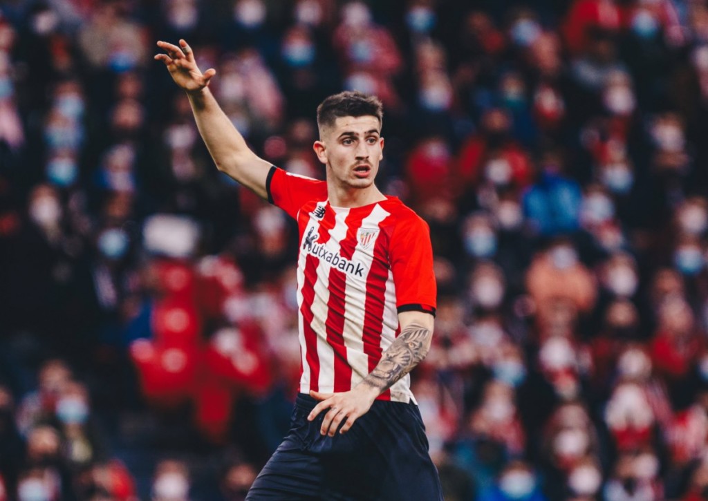 Auf dem Weg ins dritte Pokalfinale in Serie muss Athletic Bilbao (im Bild: Ohian Sancet) bei Mancha bestehen