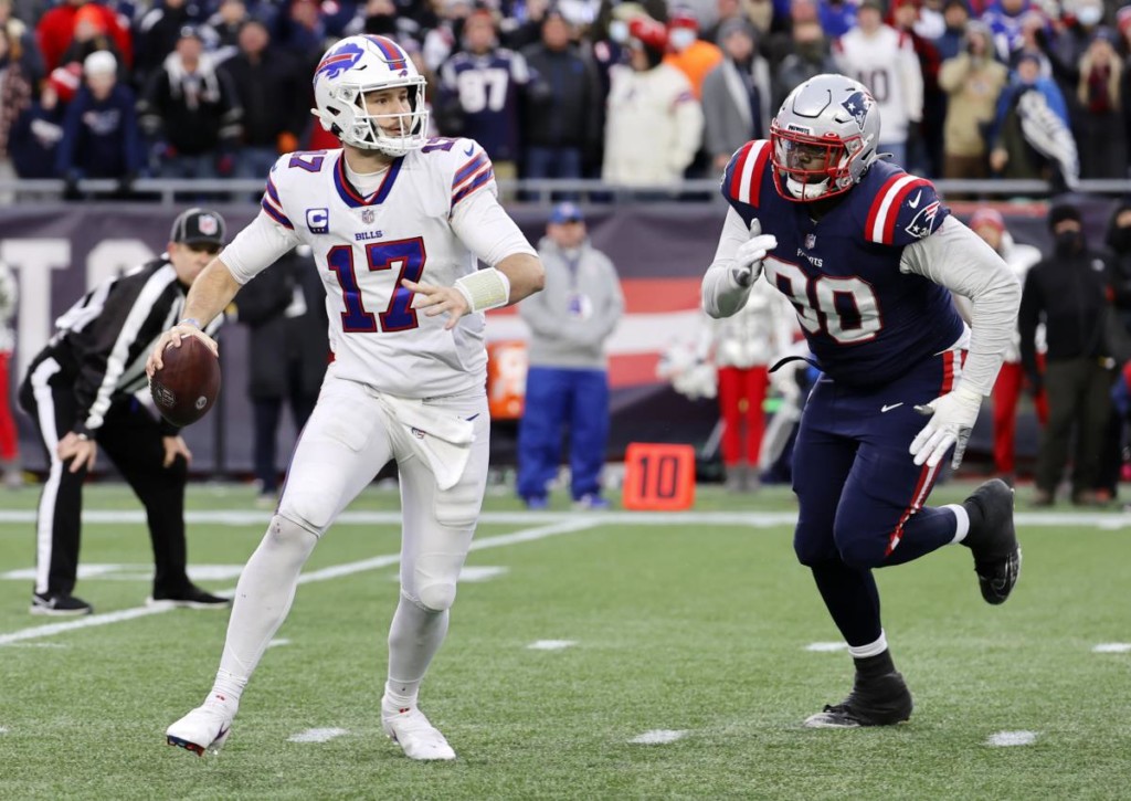 Die Bills bauen in den NFL Playoffs gegen die Patriots auf ihren erfahreneren Quarterback Josh Allen