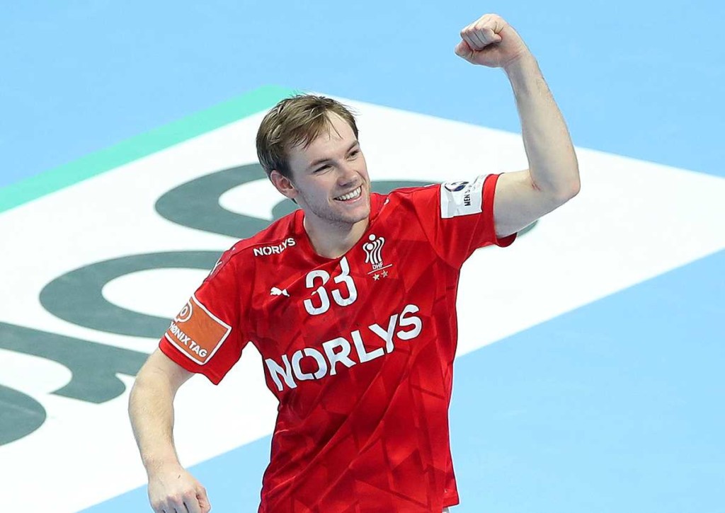 Gewinnen Dänermark und Gidsel gegen Frankreich? © IMAGO / Pixsell, 24.01.2022 Dänemark Frankreich Tipp