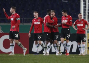 Kann Hannover gegen Dresden wieder jubeln und den dritten Sieg in Folge feiern? © IMAGO / Joachim Sielski, 19.01.2022 Hannover vs. Dresden Tipp 01 2022