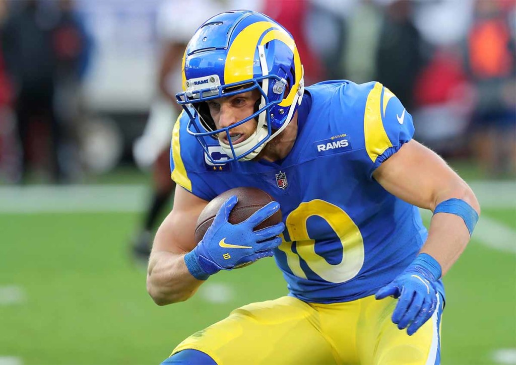 Sichern sich die Rams (im Bild: Cooper Kupp) die Teilnahme am Super Bowl vor heimischer Kulisse? © IMAGO / Icon SMI, 23.01.2022 Los Angeles Rams San Francisco 49ers Tipp
