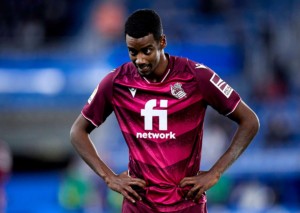 Alexander Isak geht mit Real Sociedad als klarer Favorit in das Cupspiel bei Leganes. (© IMAGO / Ricardo Larreina Amador) Leganes Real Sociedad Tipp